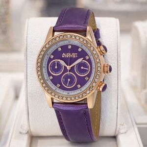 August Steiner Purple Women's Watch